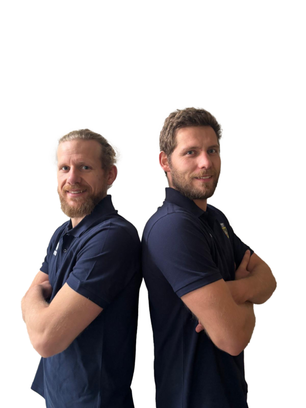 Robin et Gauthier Falcone_ cambrai volley kinés