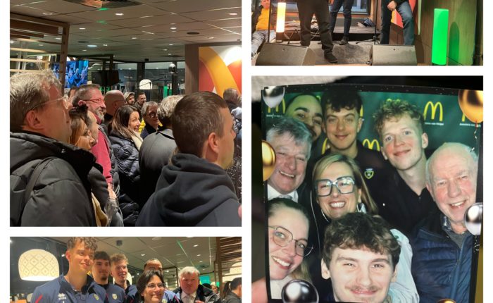 montage photos de l'inauguration du md conal'ds d'avesnes sur helpes