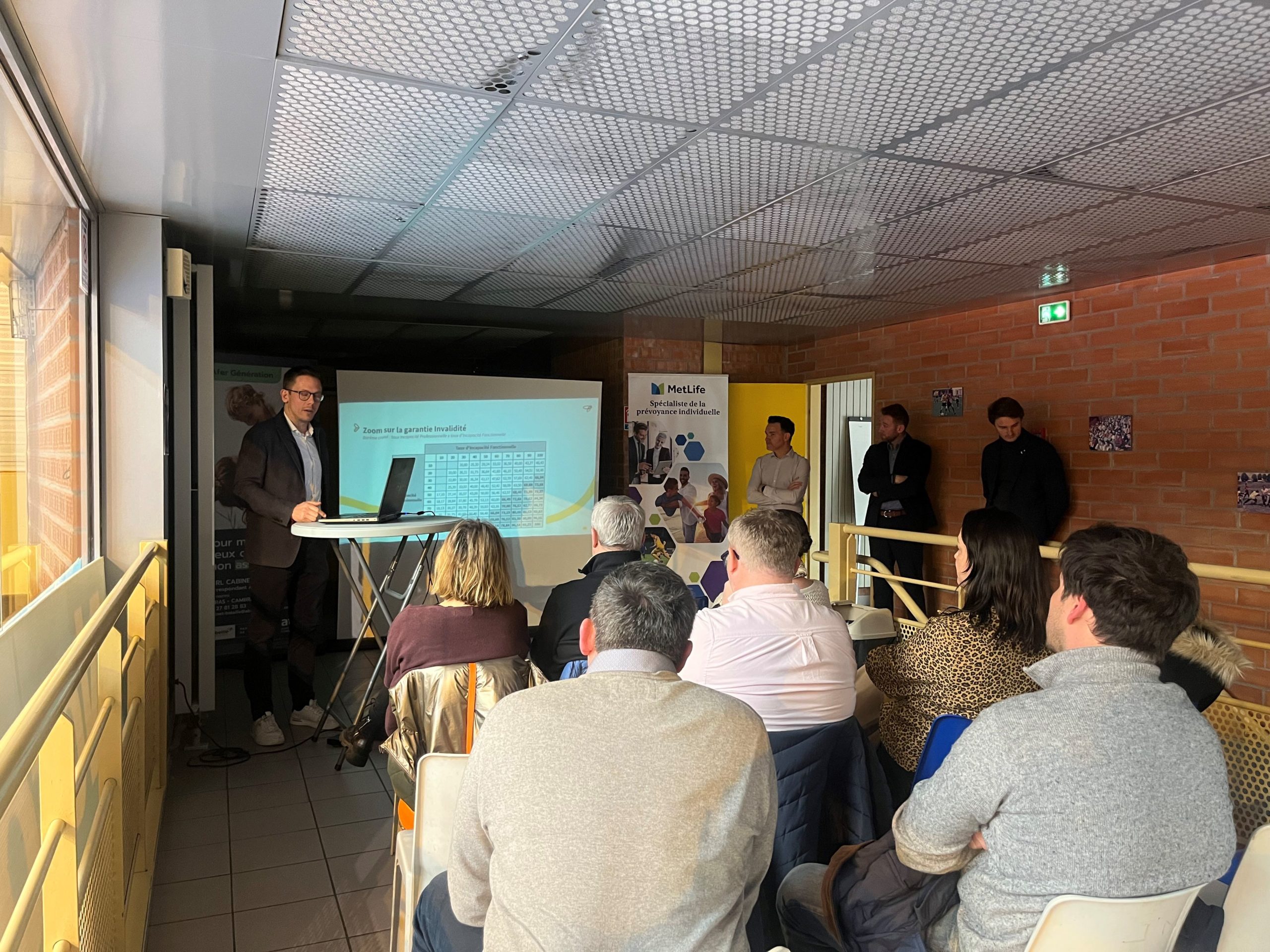 photo rendez-vous business club cambrai sur la prévoyance