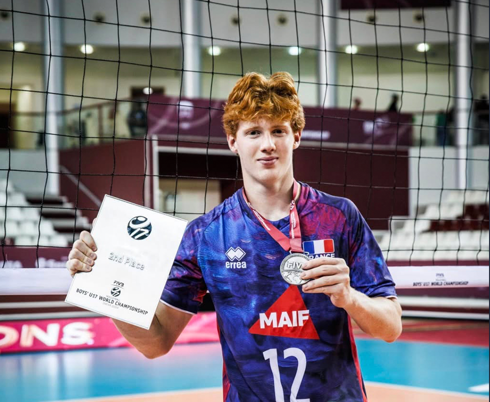 Léonard Leistel Wist – equipe de france U17-medaille Léonard Leistel Wist - equipe de france U17-medaille
