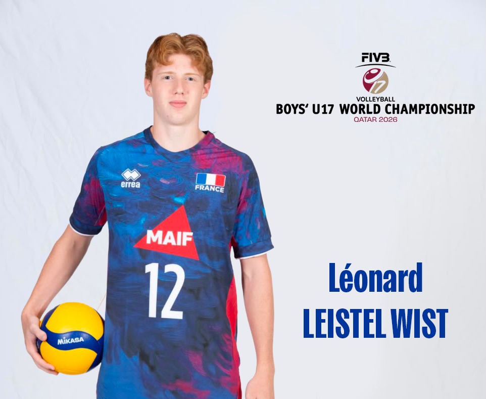 Léonard Leistel Wist - equipe de france U17 au championnat U17 2026