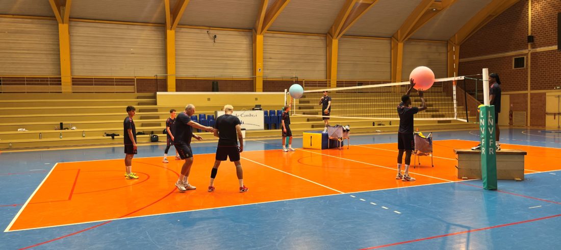 cambrai volley- reprise de l'entrainement saison 26-27