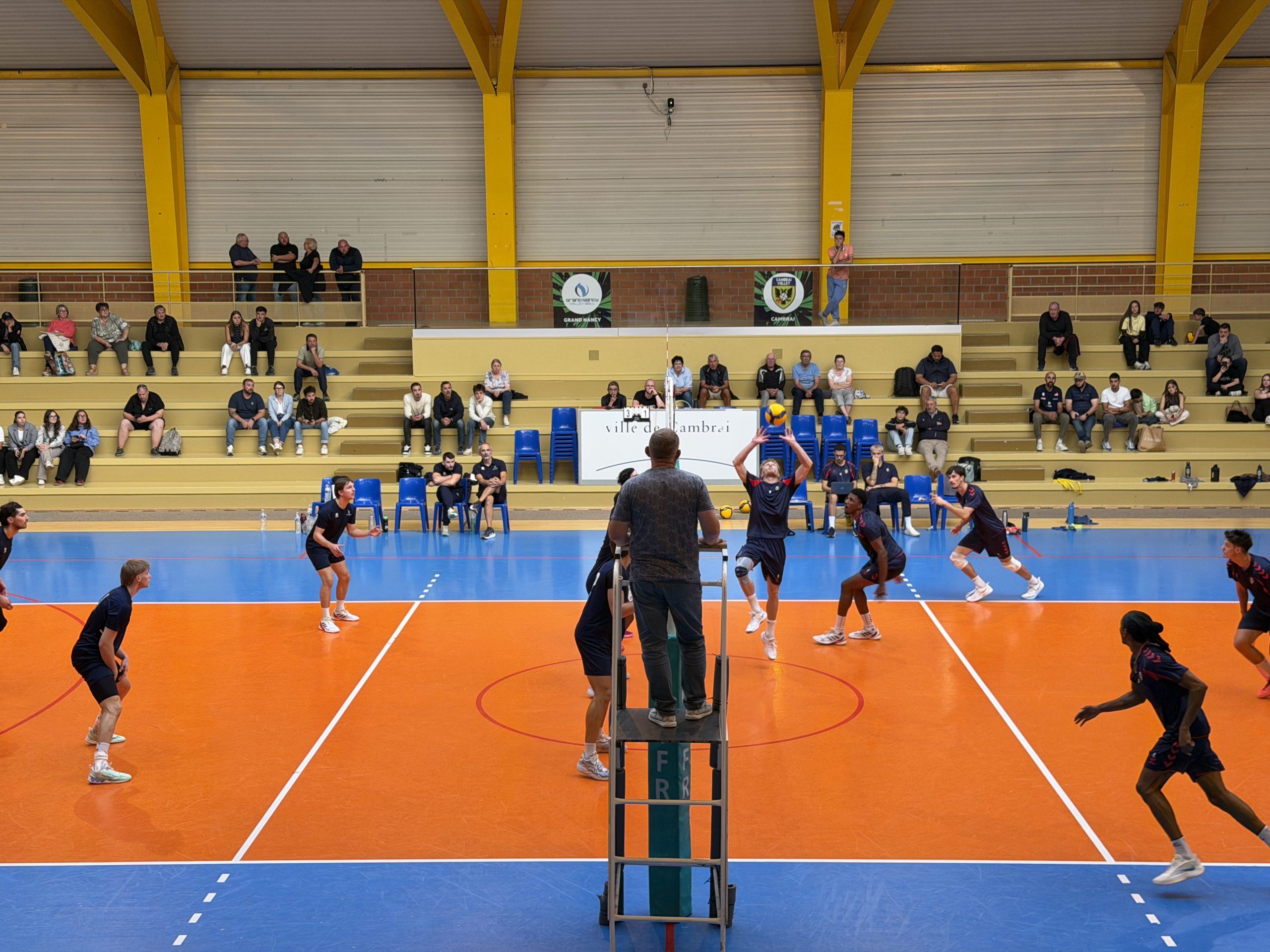 Match amical cambrai volley contre grand nancy 18.09.2026
