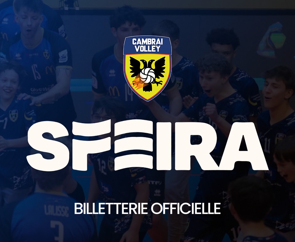 sfeira billeterie du cambrai volley
