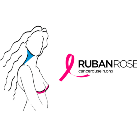 ruban rose